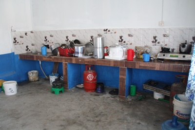 Küche im Goldhunga Kathmandu Disabled Sevice Center